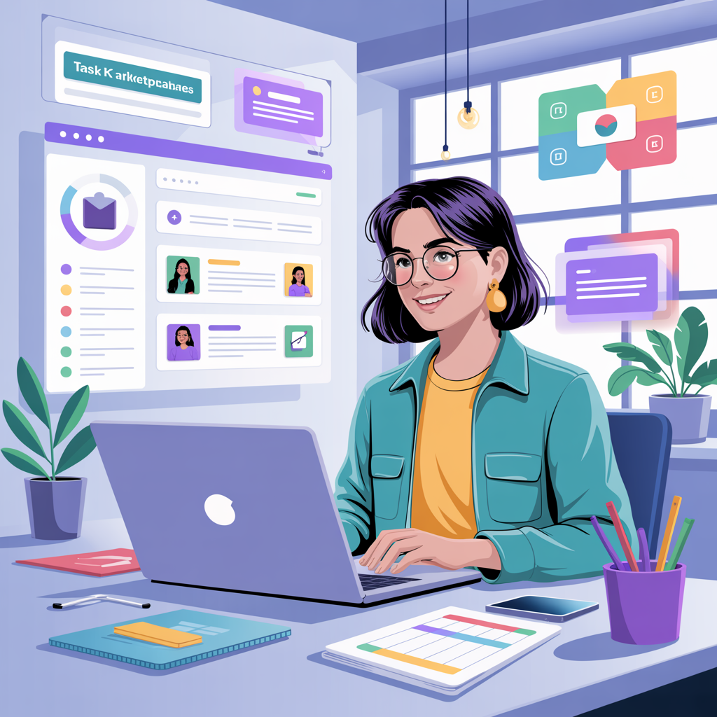 How Online Task Coordination Systems Organize Digital Workflows